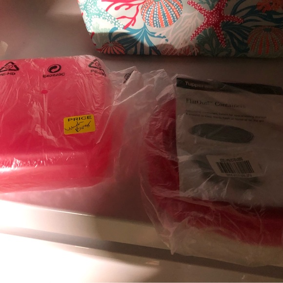 Tupperware Thermal lunch Bag w bottle , sandwich holder and collapsible bowl - Picture 6 of 7